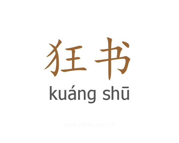 狂书