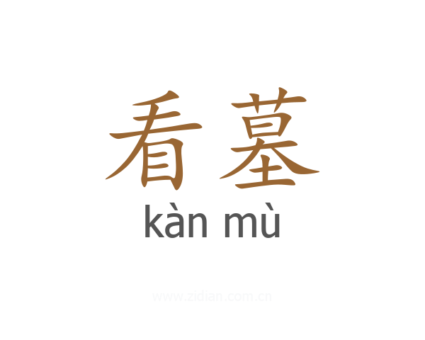 看墓