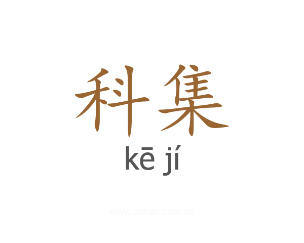 科集