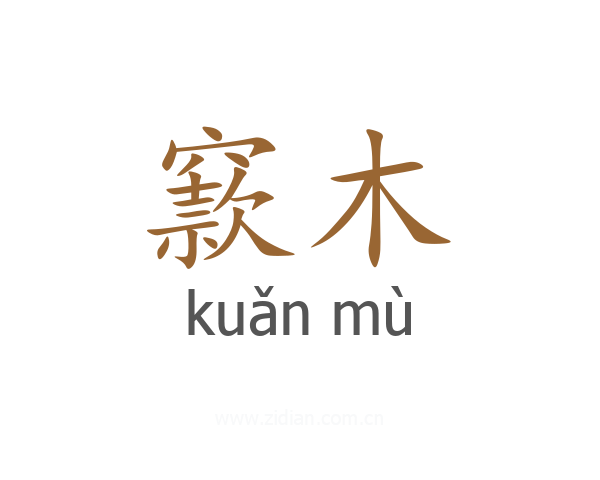 窾木