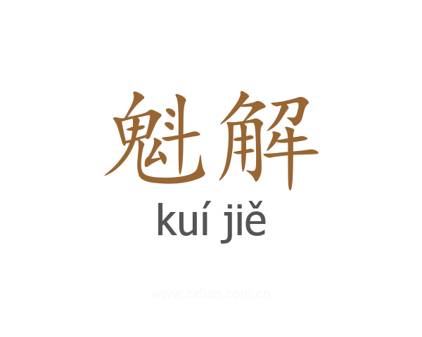 魁解