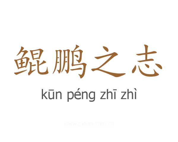 鲲鹏之志