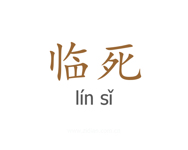 临死