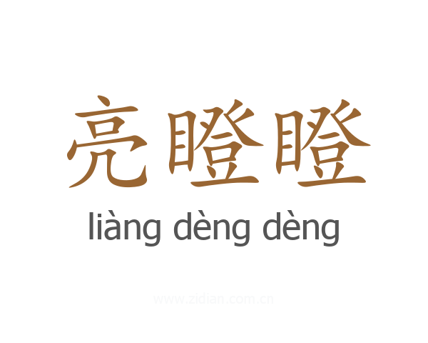 亮瞪瞪
