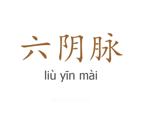 六阴脉