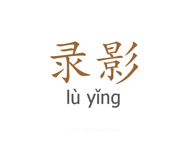 录影