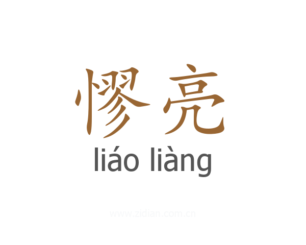 憀亮