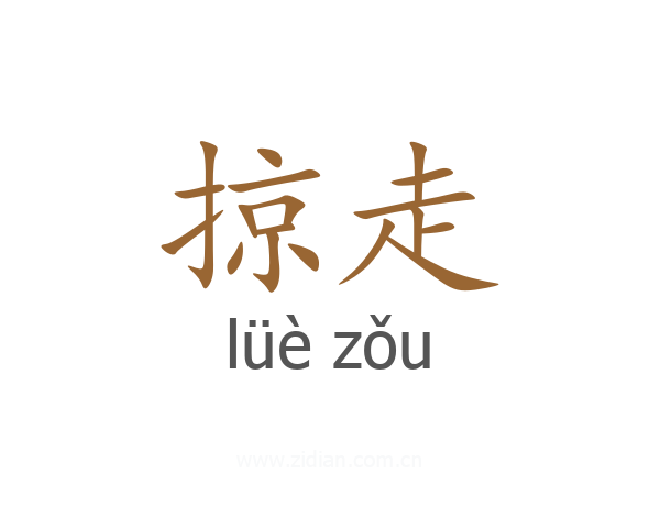 掠走