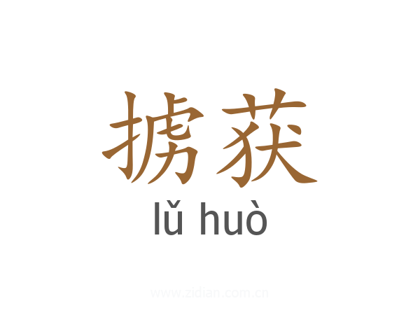 掳获