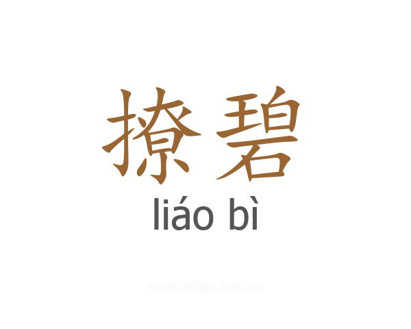 撩碧