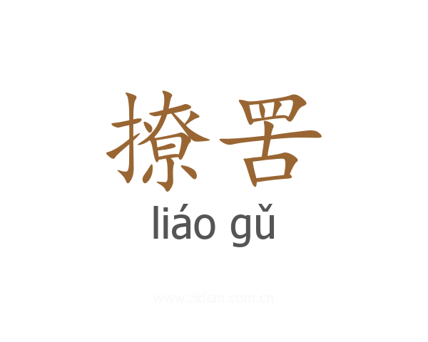 撩罟