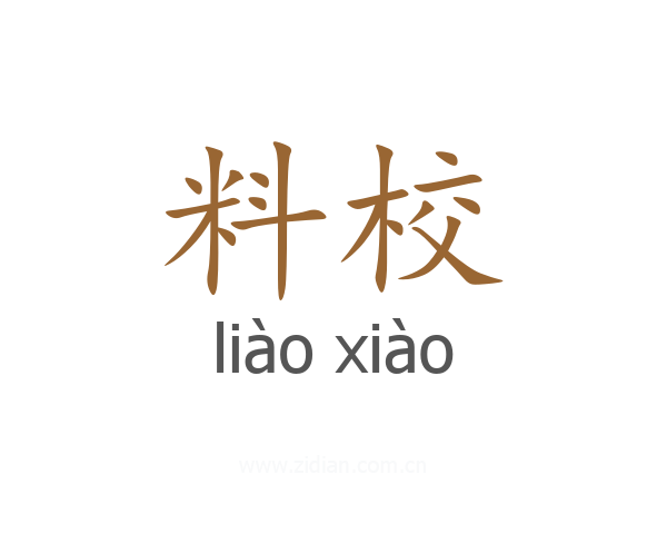 料校