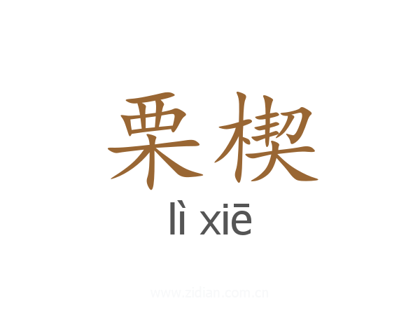 栗楔