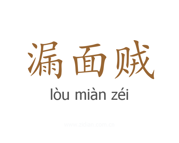 漏面贼