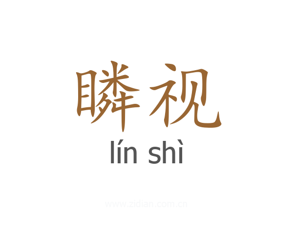 瞵视
