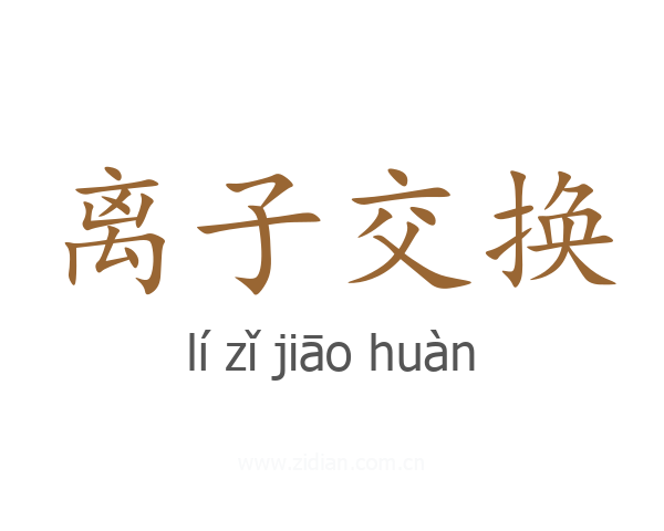 离子交换
