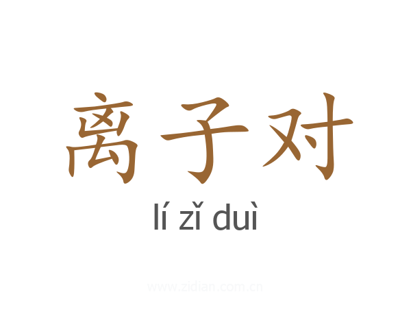 离子对