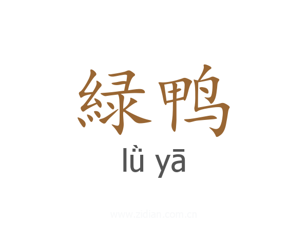 緑鸭