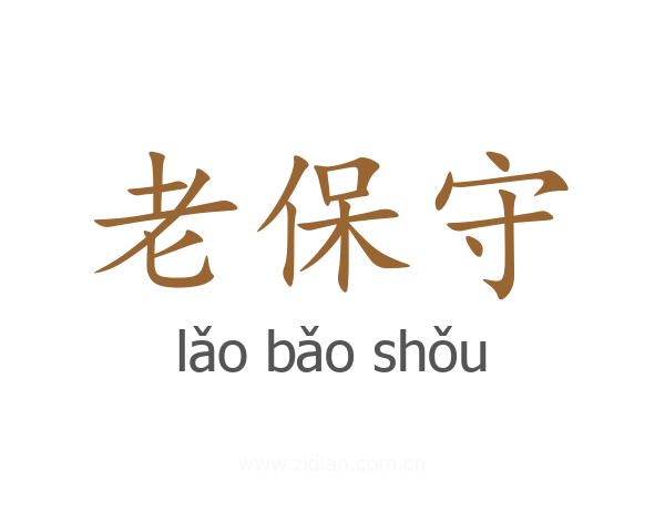 老保守