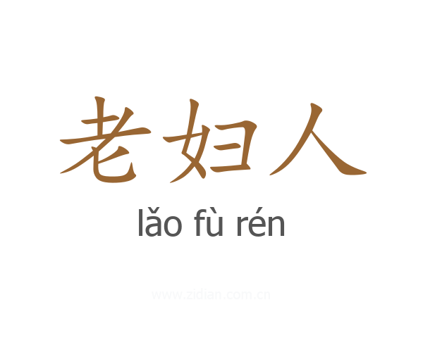 老妇人