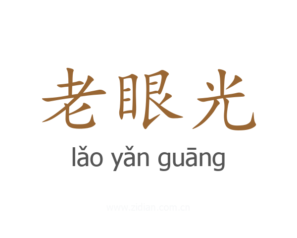老眼光