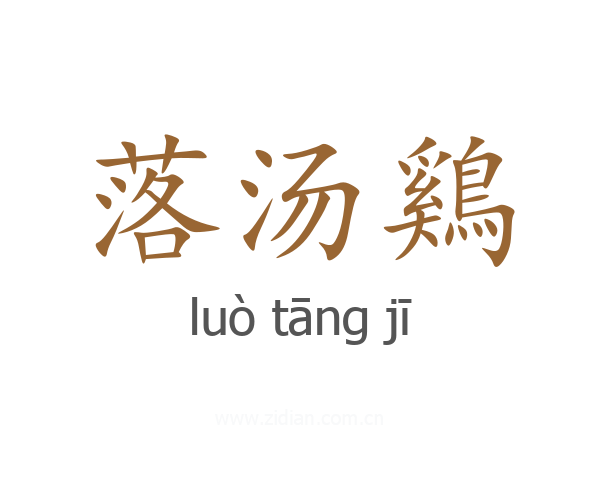 落汤鷄