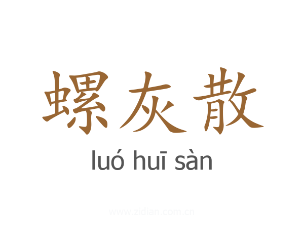 螺灰散