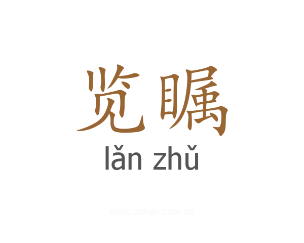 览瞩
