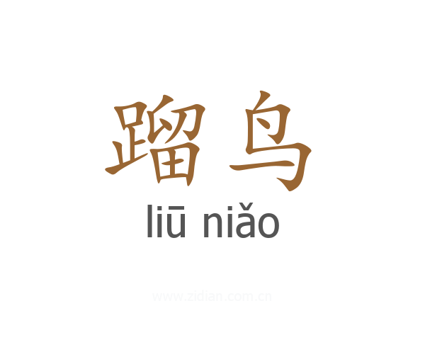 蹓鸟
