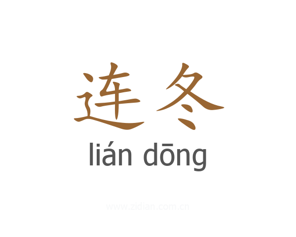 连冬