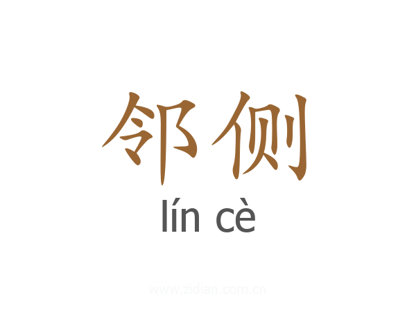 邻侧