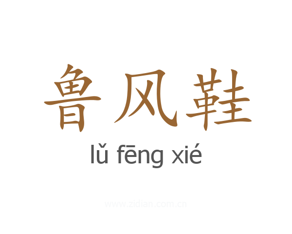 鲁风鞋