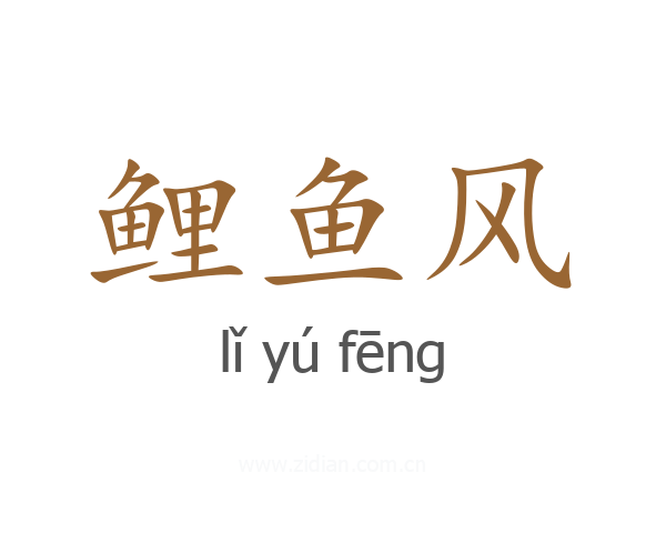 鲤鱼风