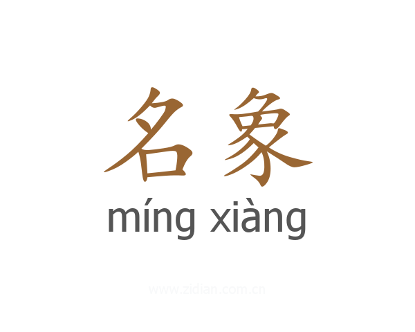 名象