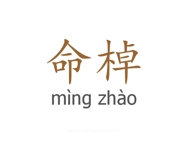 命棹