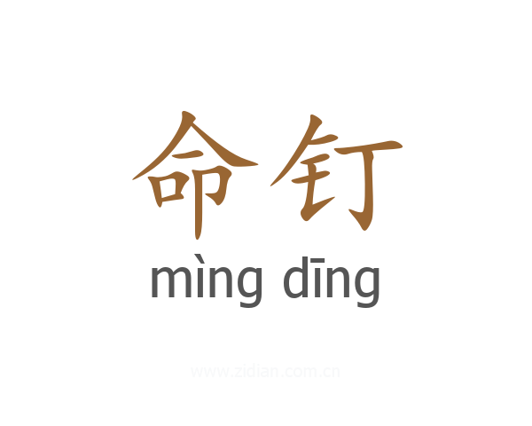 命钉