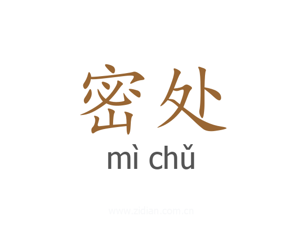 密处