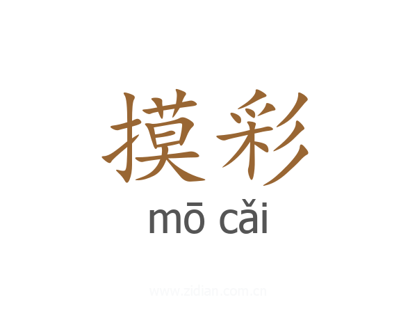 摸彩