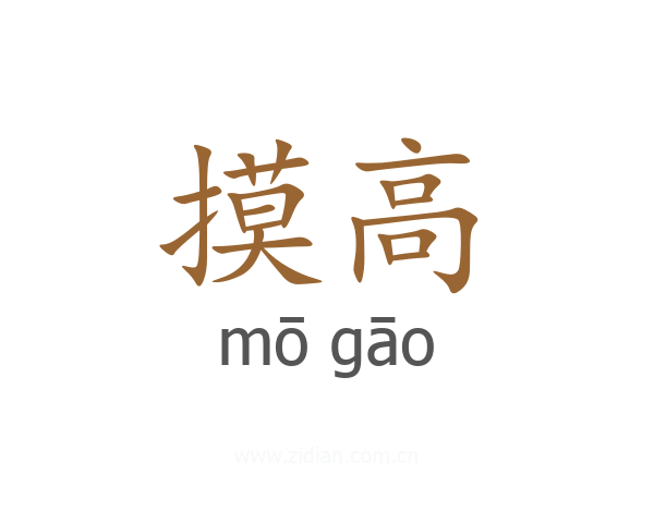 摸高