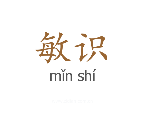 敏识