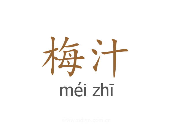 梅汁