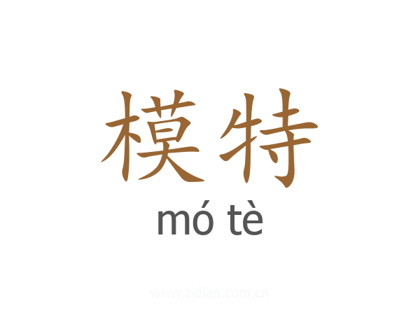 模特