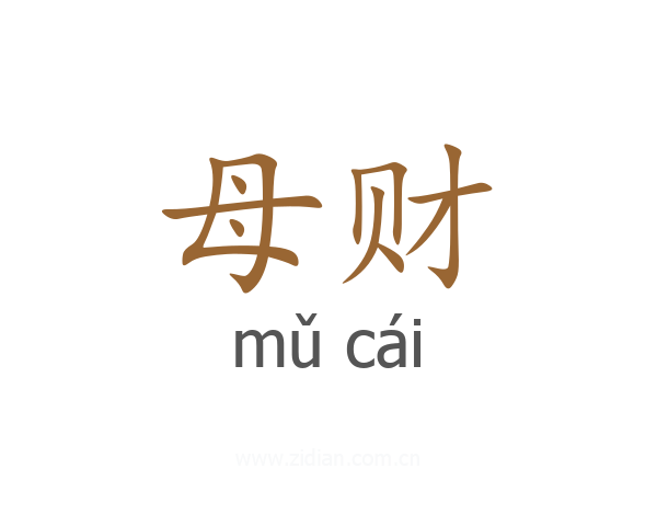 母财