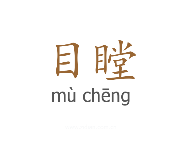 目瞠