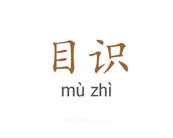 目识