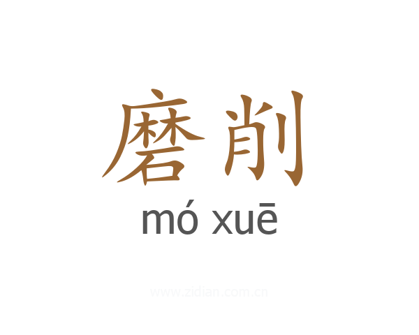 磨削