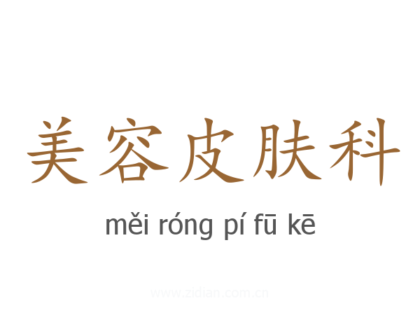 美容皮肤科