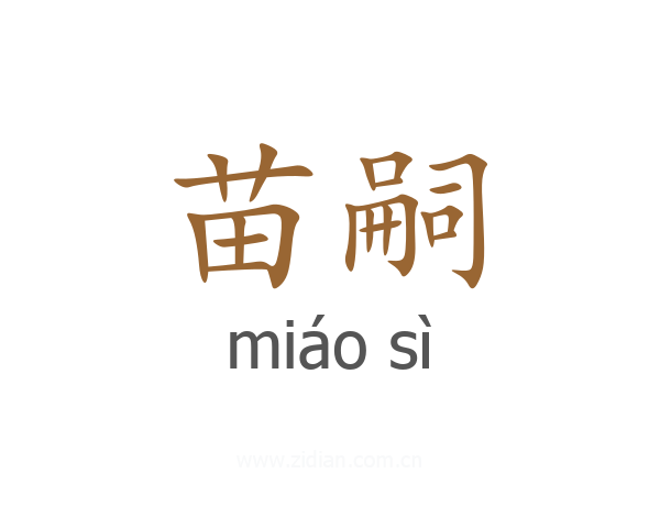 苗嗣