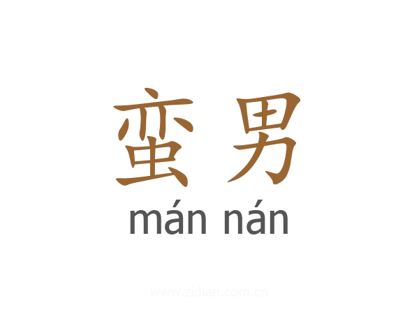 蛮男
