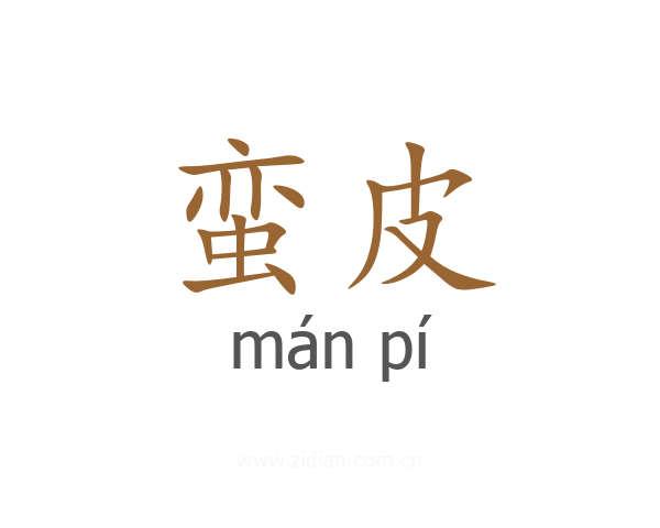 蛮皮